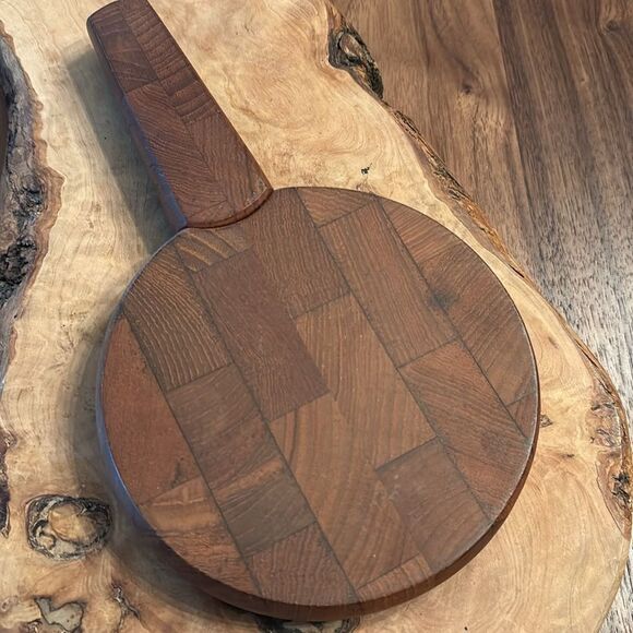 Vintage Dansk Cheese Board and Knife - Picture 2 of 6